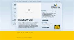 Desktop Screenshot of dtt.ba